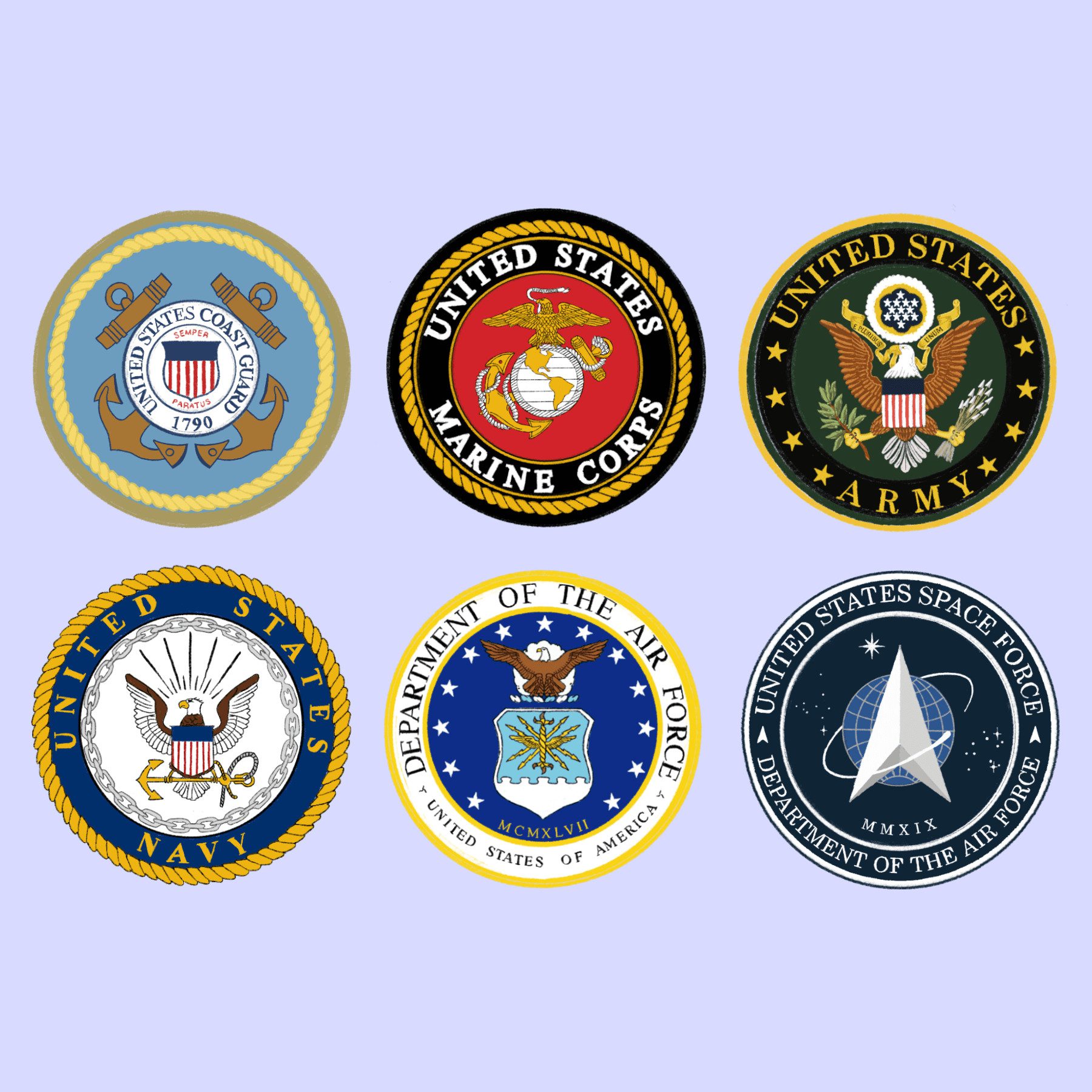 Military Branch Flag